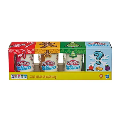 Play-Doh Scents Holiday Mystery 4-Pack E9837