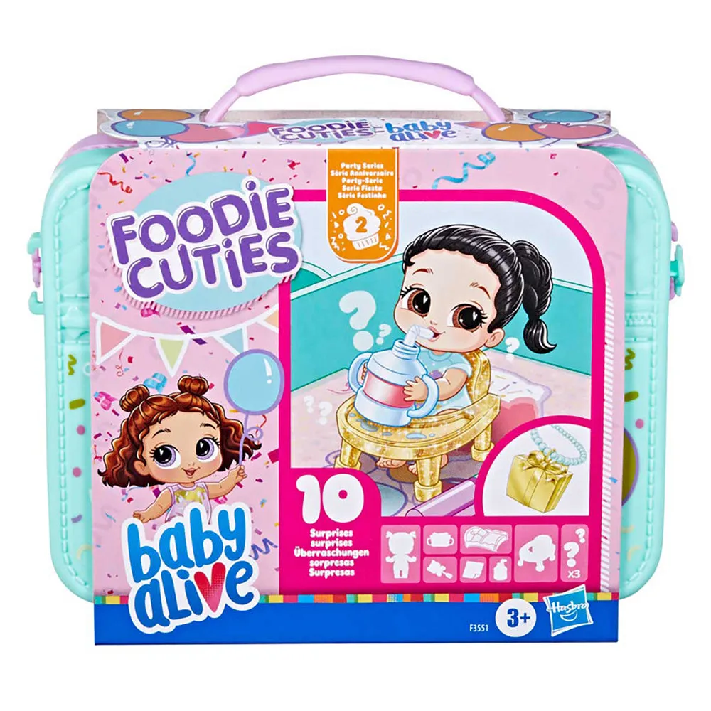 Baby Alive Foodie Cuties verde F3551