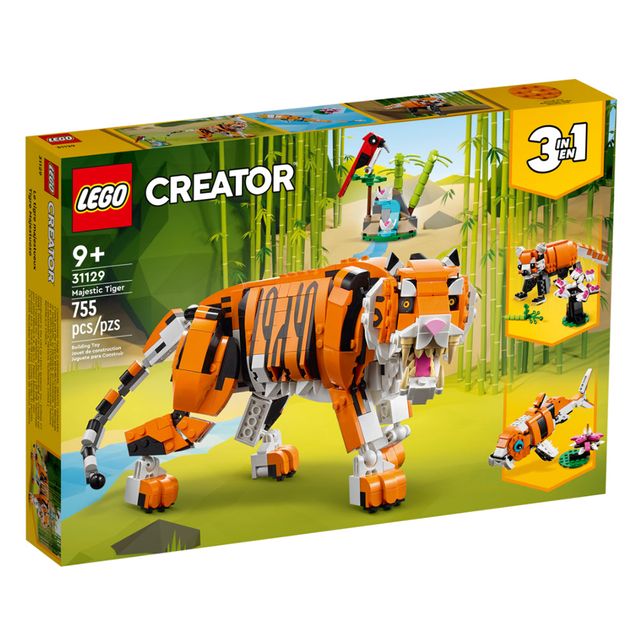 LEGO 31125 Creator Criaturas Fantásticas del Bosque, Juego de Construcción 3  en 1: Conejo, Ardilla y Búho, Set de Animales de Juguete para Niños :  : Juguetes y juegos