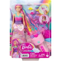 BARBIE PRINCESA TRENZAS MAGICAS HNJ06