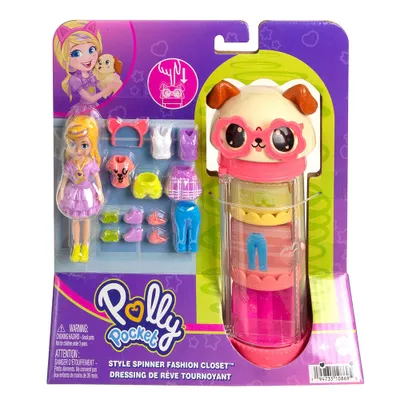 POLLY POCKET TUBO DE MODAS GIRATORIO