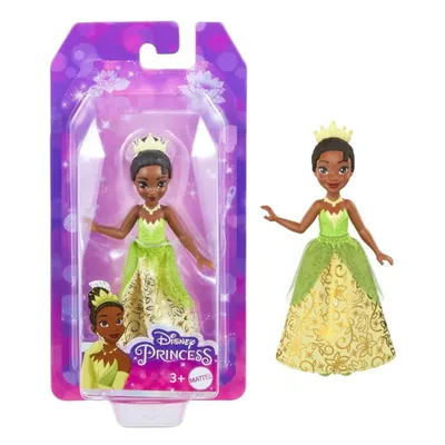 DISNEY PRINCESS MINI MUÑECA PRINCESA TIANA 9 CM HLW71