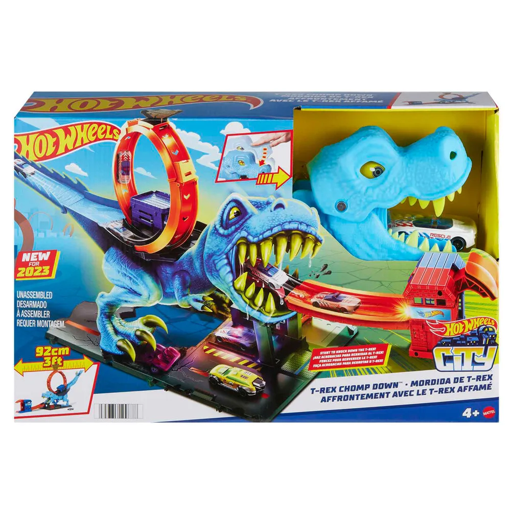 HOT WHEELS MORDIDA DE T-REX HKX42