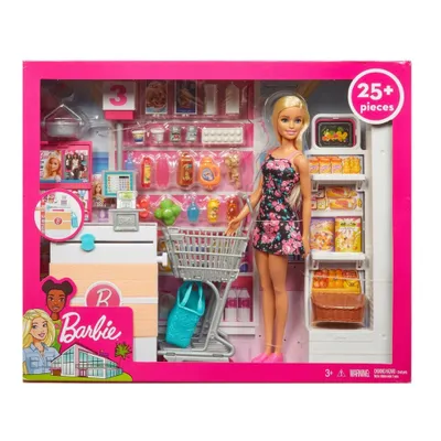 BARBIE DÍA DE COMPRAS CON MUÑECA FRP01