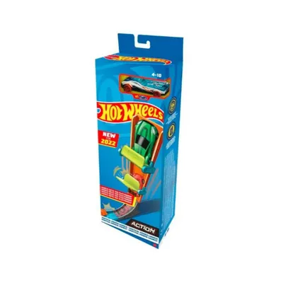 HOT WHEELS CLASSIC STUNT ECL2 - LANZAMIENTO DE PODER VERTICAL FWM85