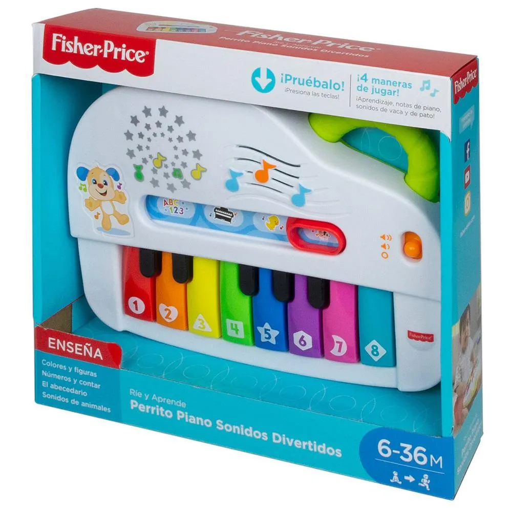 FISHER-PRICE PERRITO PIANO SONIDOS DIVERTIDOS GFX33