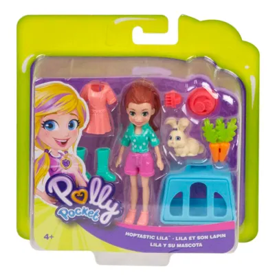 POLLY POCKET LILA Y SU CONEJITO GDM11