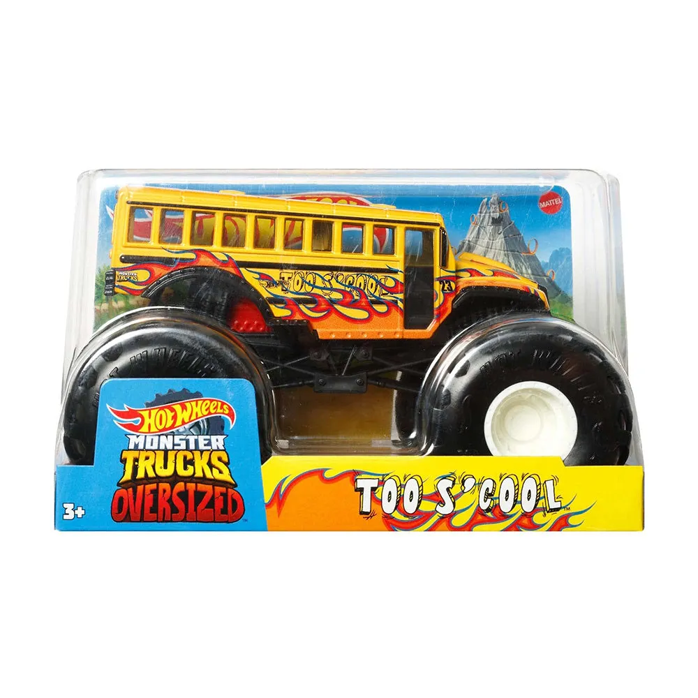 HOT WHEELS MONSTER TRUCKS ESCALA 1:24 - TOO'S COOL FYJ83