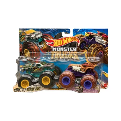 MONSTER TRUCKS 1:64 - HISSY FIT VS RATICAL RACER FYJ64