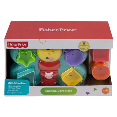 FISHER PRICE MARIPOSA DE BLOQUES DIVERTIDOS DJD80