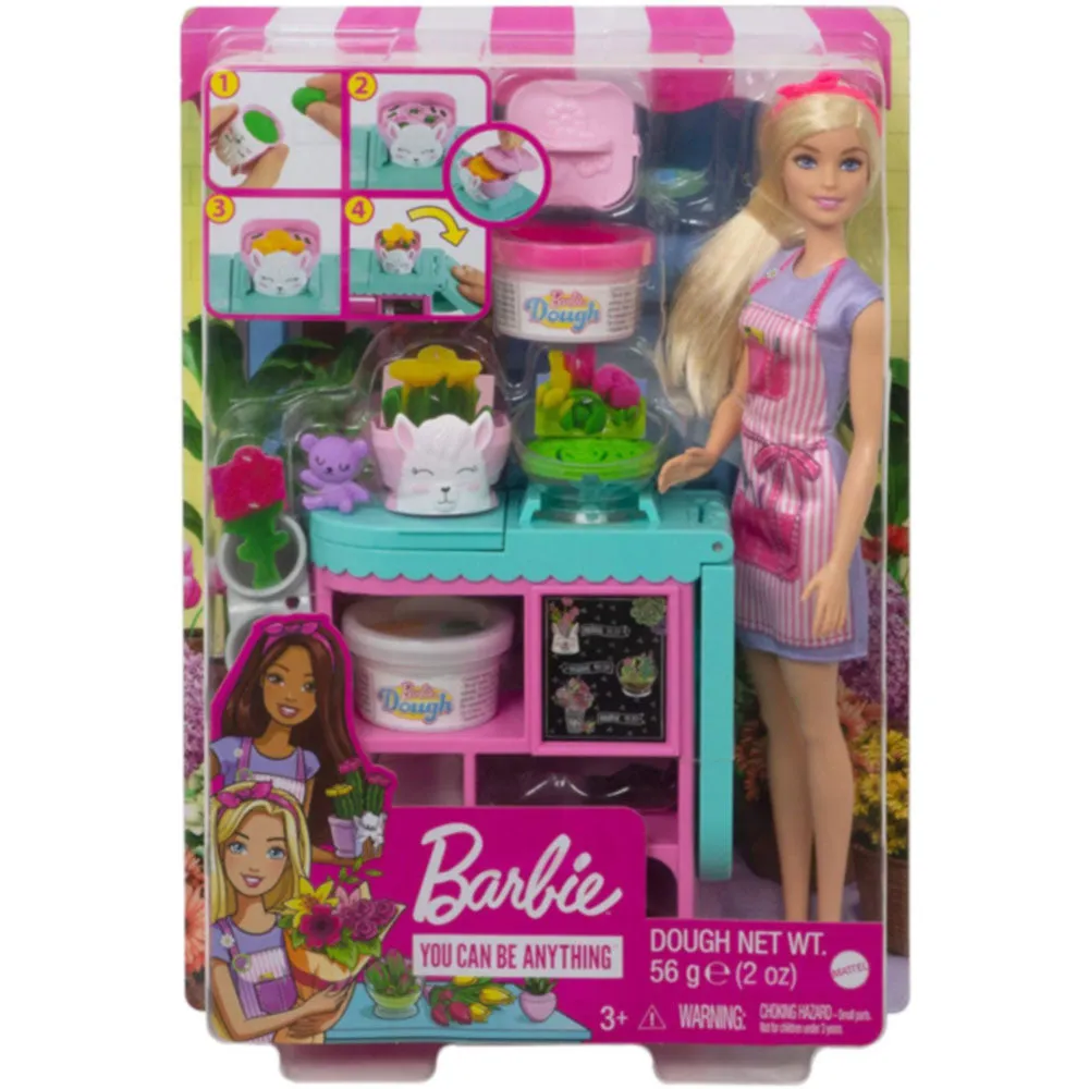 BARBIE SET DE TIENDA DE FLORES GTN58