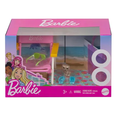 BARBIE SET DE BASICOS PARA CASA PLAYA GRG56