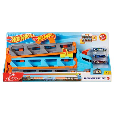 HOT WHEELS REMOLQUE PISTA DE CARRERAS GVG37