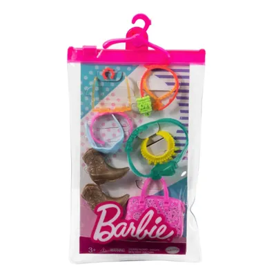 BARBIE ACCESORIOS - BOTAS DORADAS GWD98