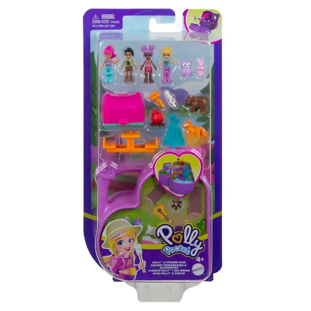 Brinquedo Mattel Polly Pocket Hoodie - HKV98 - Martinello