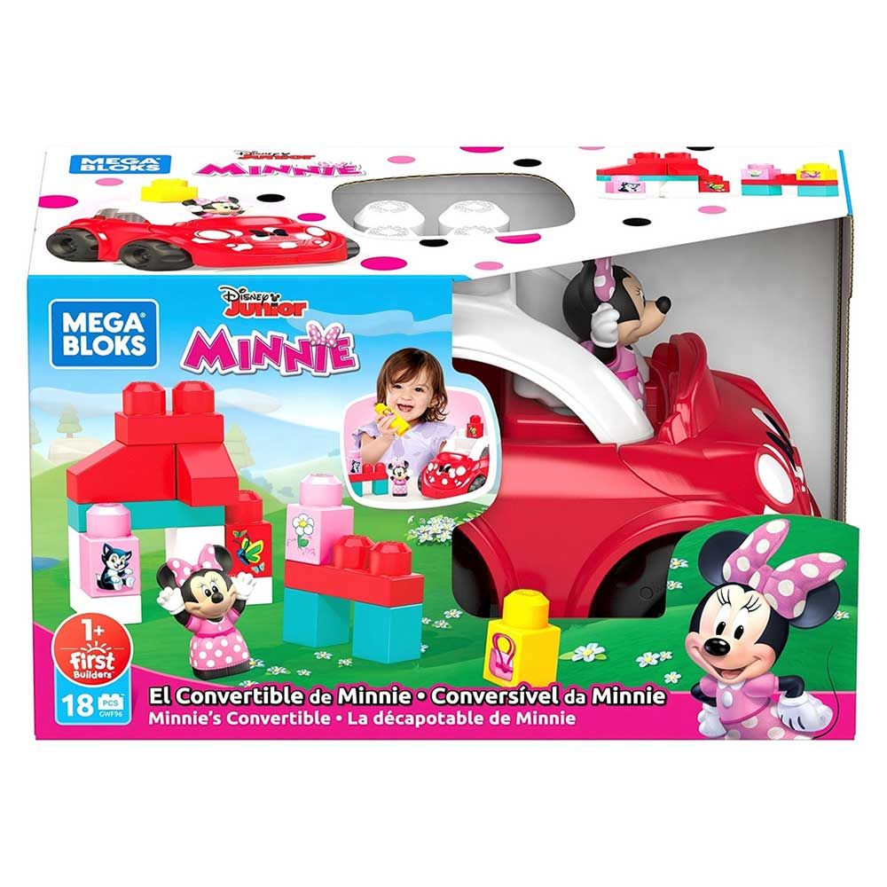 MEGA BLOKS DISNEY EL CONVERTIBLE DE MINNIE GWF96