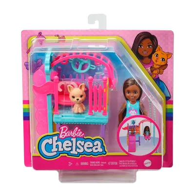 BARBIE SET CHELSA CON COLUMPIO HGD50