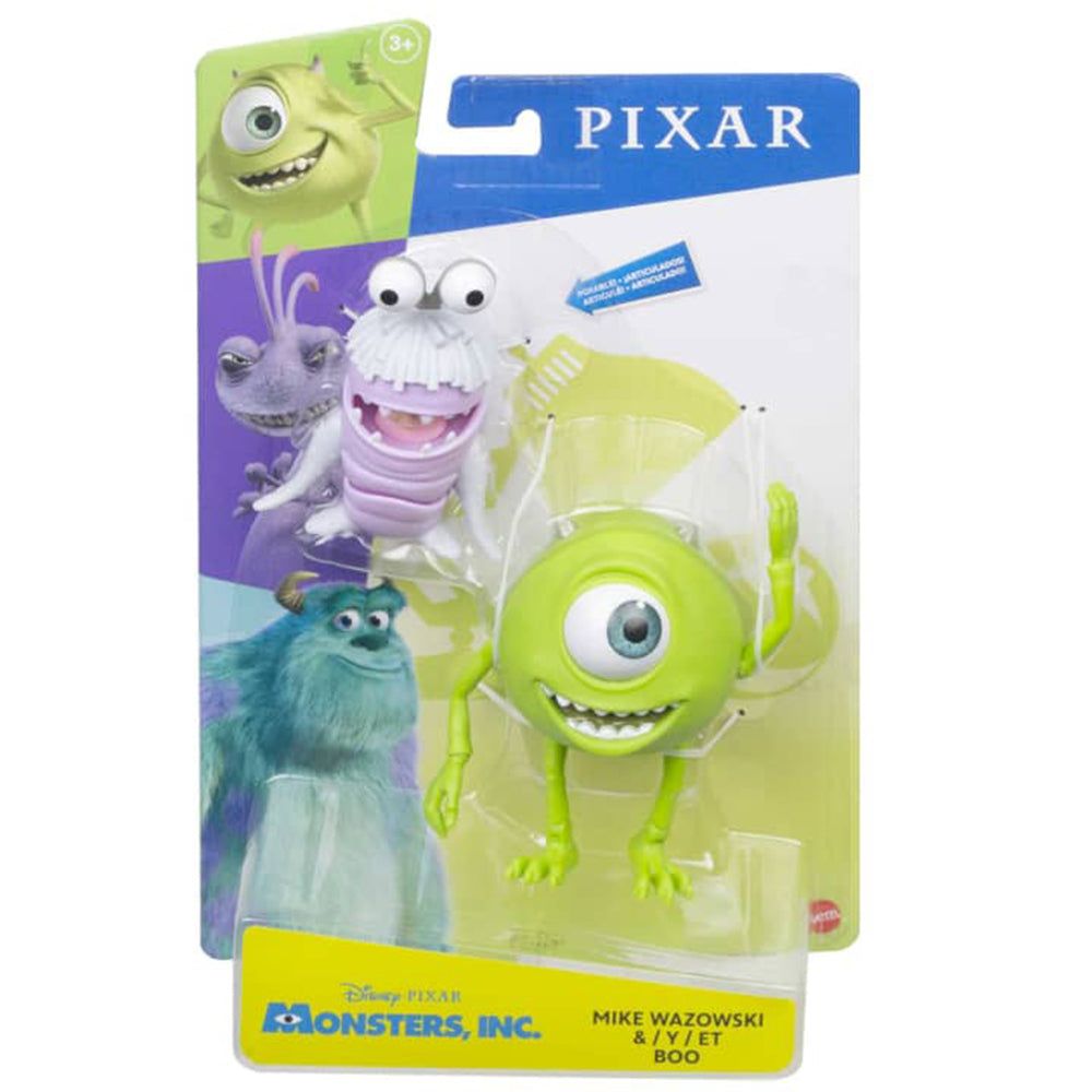 Mattel DISNEY PIXAR MONSTERS INC MIKE WAZOWSKI Y BOO GLX81 | Paseo  Interlomas Mall