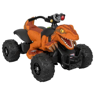 FISHER PRICE POWER WHEELS JURASSIC WORLD DINO RACER REFRESH GWT15