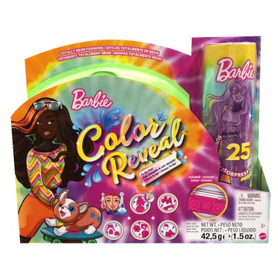 BARBIE COLOR REVEAL NEON TIE-DYE MORENA HCD25