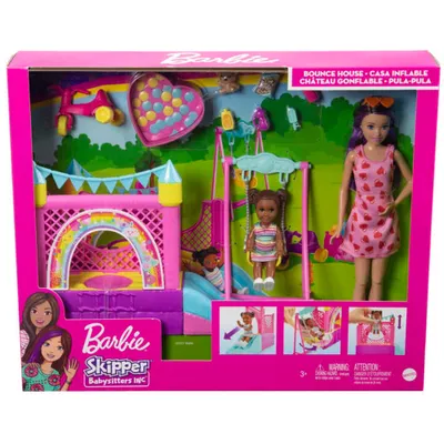 BARBIE SKIPPER BABYSITTER PARQUE DE JUEGOS HHB67