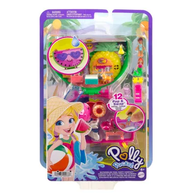 POLLY POCKET COMPACTO DE SANDIA HCG19