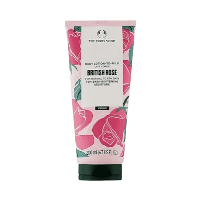 British Rose Lotion-to-Milk