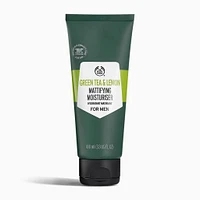 Green Tea And Lemon Mattifying Moisturiser For Men