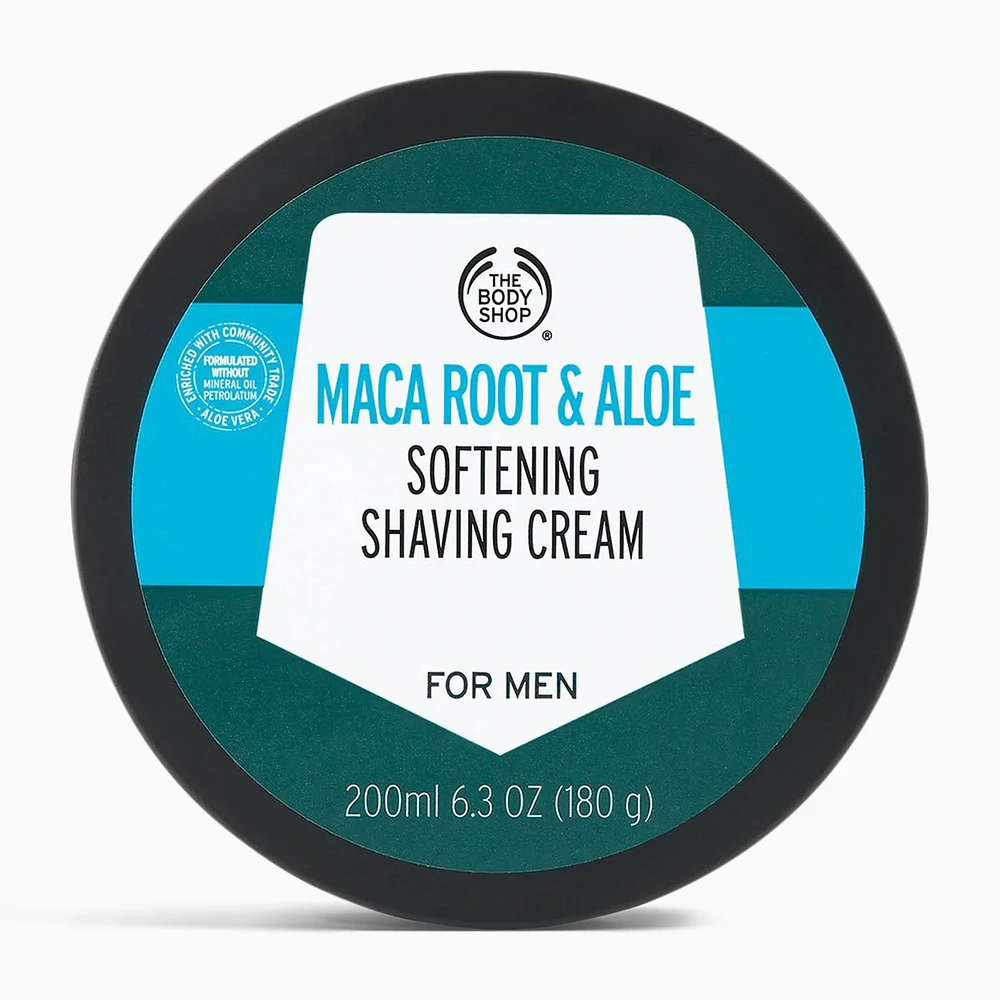 Maca Root & Aloe Softening Shaving Cream For Men
