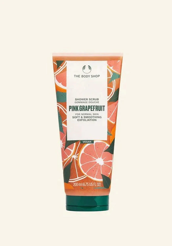 Pink Grapefruit Shower Scrub