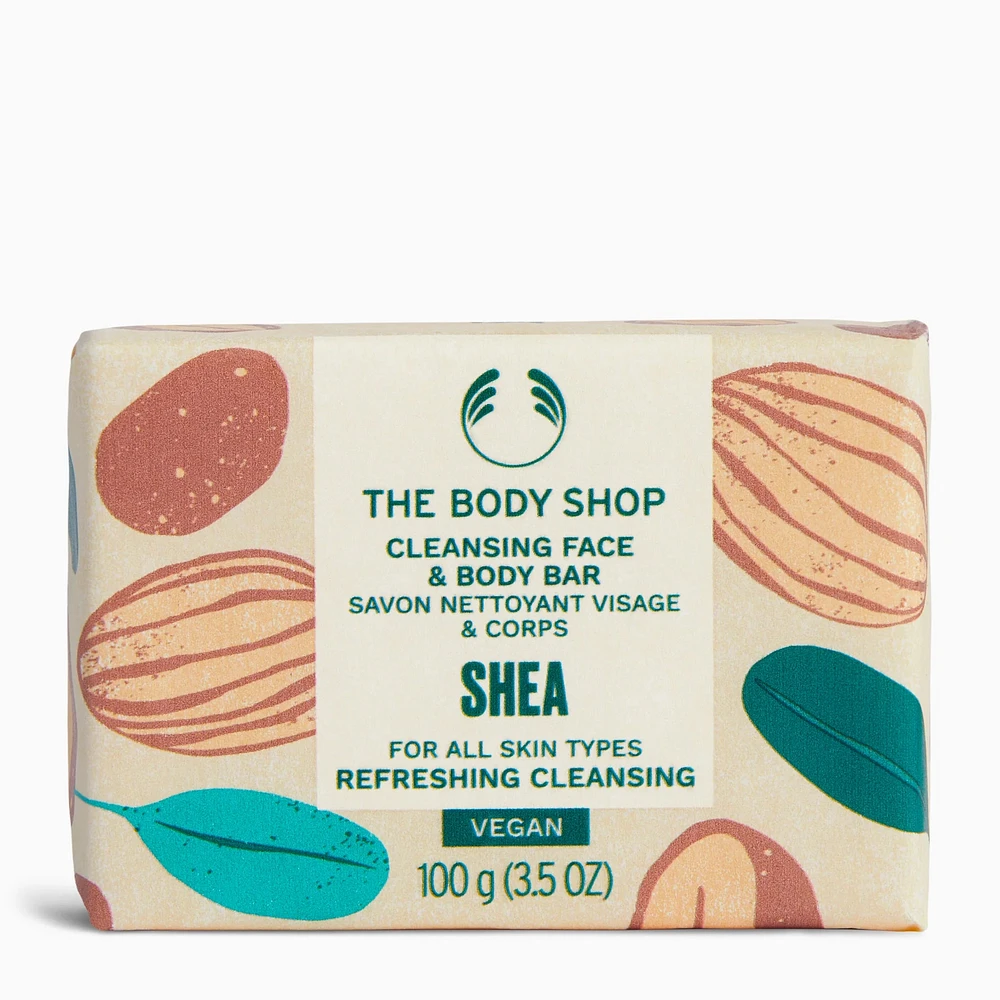 Shea Butter Cleansing Face & Body Bar