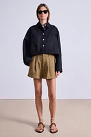 Cropped Trapeze Jacket
