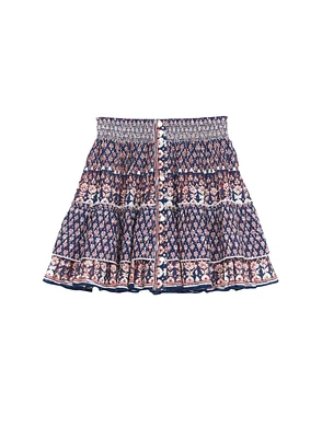 Mari Print Mini Skirt