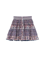 Mari Print Mini Skirt