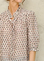 Devi Print L/S Top
