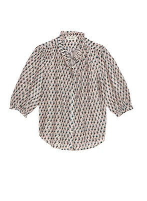 Devi Print L/S Top