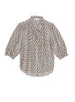 Devi Print L/S Top