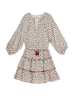 Devi Print L/S Sundress