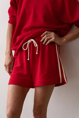 Stripe Eco-Terry Short