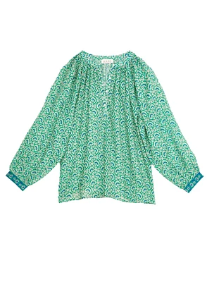 Dana Print L/S Top