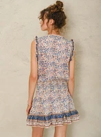 Cass Print S/S Dress