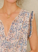 Cass Print S/S Dress