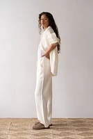 The Linen Drawstring Pant