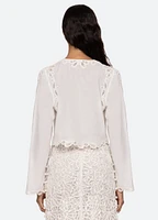 Elke Soutache L/Slv Blouse