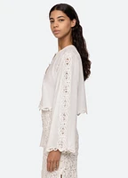 Elke Soutache L/Slv Blouse