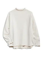 Effie-L/S Funnel Neck Capelet
