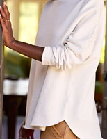 Effie-L/S Funnel Neck Capelet