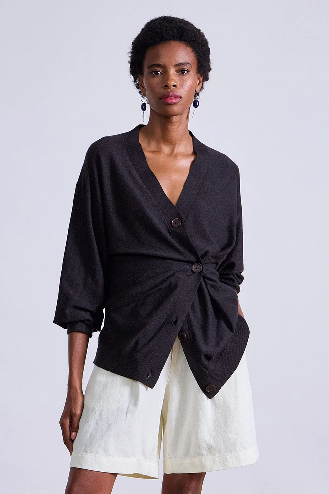 Drippy Tissue Cardigan