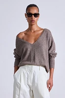 Softest Silk Cashmere V-Neck