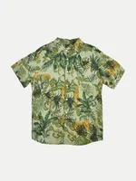 Camisa de Viscosa Tiger Green